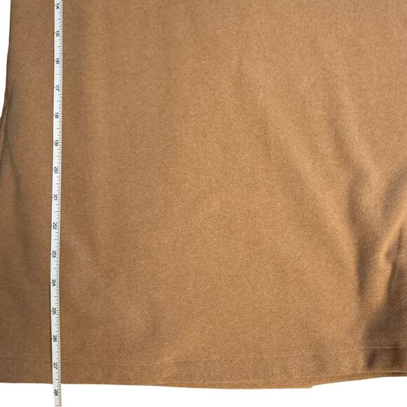 Dudley Stephens Camel Fleece Park Slope Turtleneck Pullover – Women’s Small - Picture 13 of 13